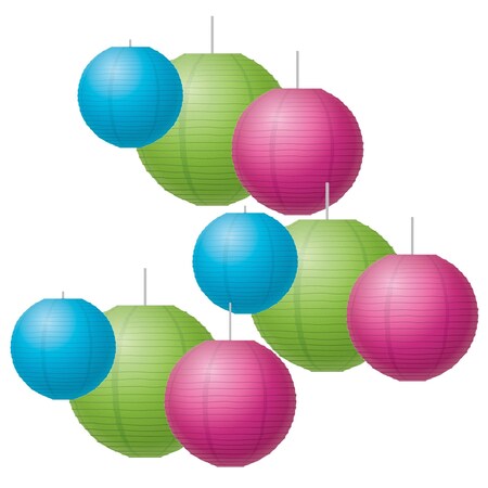 Teacher Created Resources Brights Paper Lanterns, PK9 TCR77229